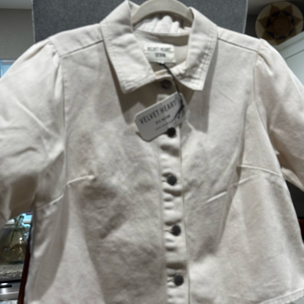 Velvet Heart denim shirt